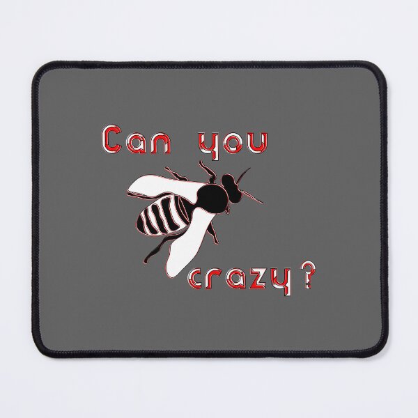 Item preview, Can you be crazy insect illustration quirky design designed and sold by 4rpixs.