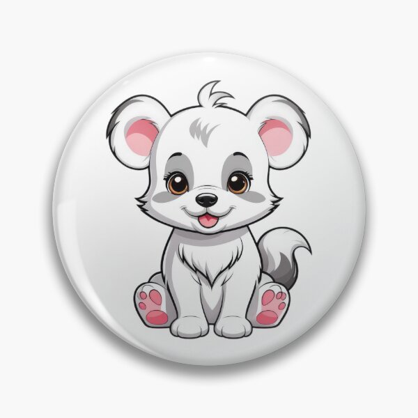 Item preview, Cute white mouse designed and sold by DastonAkramov.