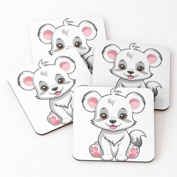 Item preview, Cute white mouse designed and sold by DastonAkramov.