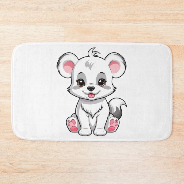 Item preview, Cute white mouse designed and sold by DastonAkramov.
