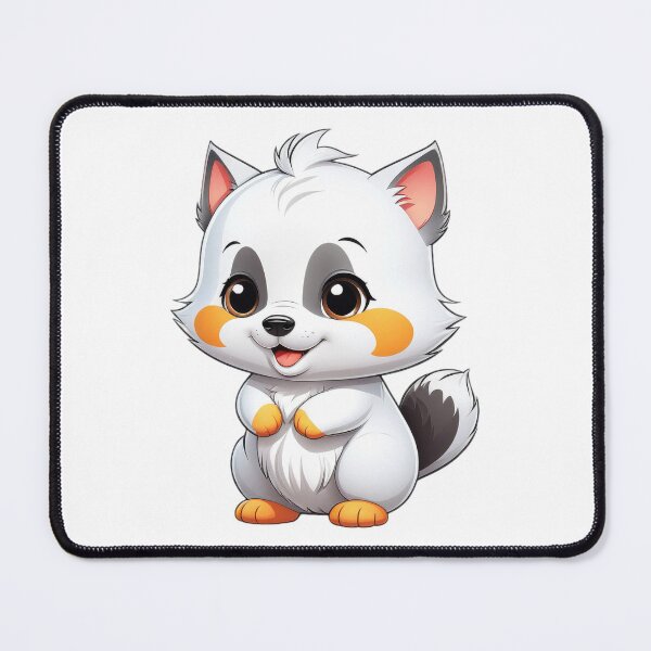 Item preview, Cute white raccoon designed and sold by DastonAkramov.