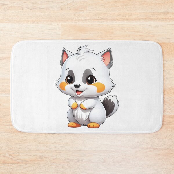 Item preview, Cute white raccoon designed and sold by DastonAkramov.