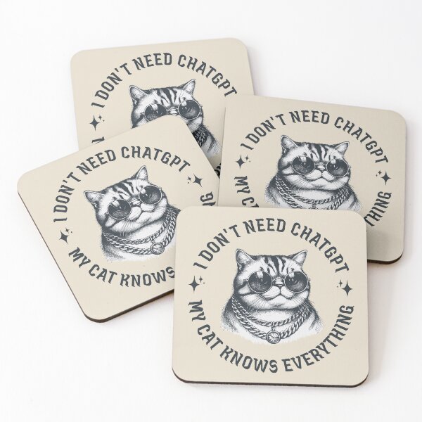 Item preview, I Don't Need ChatGPT My Cat Knows Everything designed and sold by A.I.  Took My Job!.