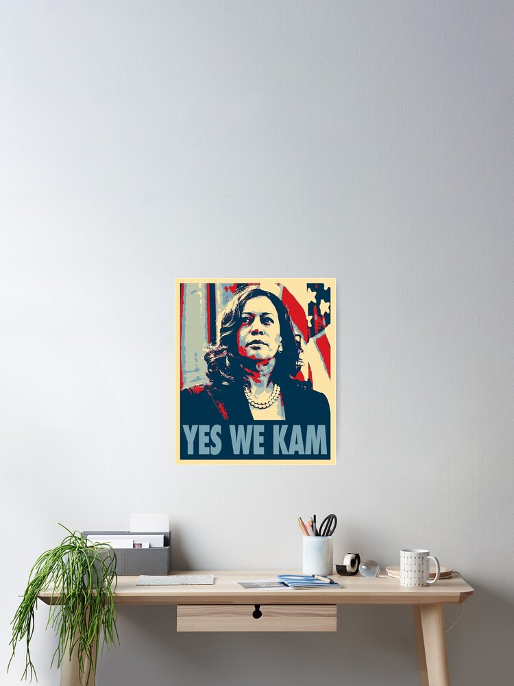 Thumbnail 2 of 3, Poster, Kamala Harris - Yes We Kam designed and sold by Thelittlelord.
