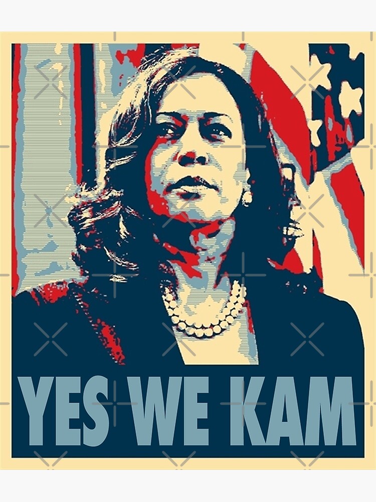 Thumbnail 3 of 3, Poster, Kamala Harris - Yes We Kam designed and sold by Thelittlelord.