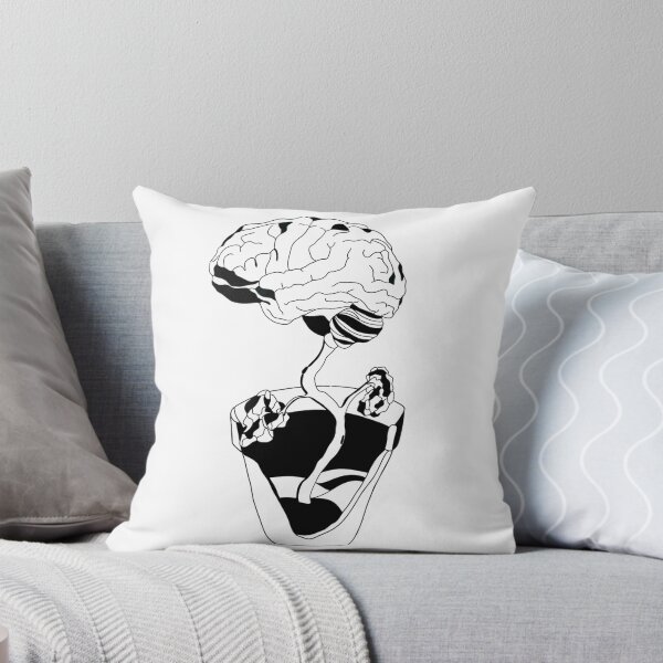 Item preview, Brain in Flower Pot Print designed and sold by artbyjanice.