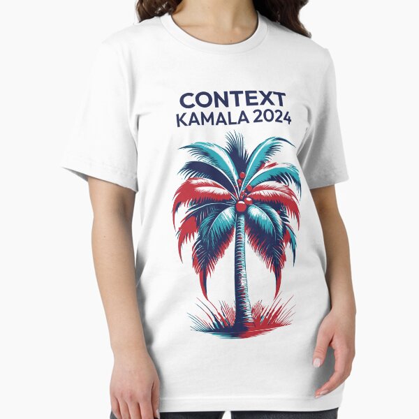 Kamala for President 2024 Context Coconut Tree Palm Tree Essential T-Shirt