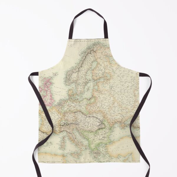Item preview, Old Vintage Map of Europe Digital Poster Europa designed and sold by easteuromaps.