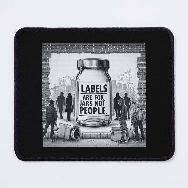Item preview, Labels Are For Jars Not People designed and sold by illustroVibe.
