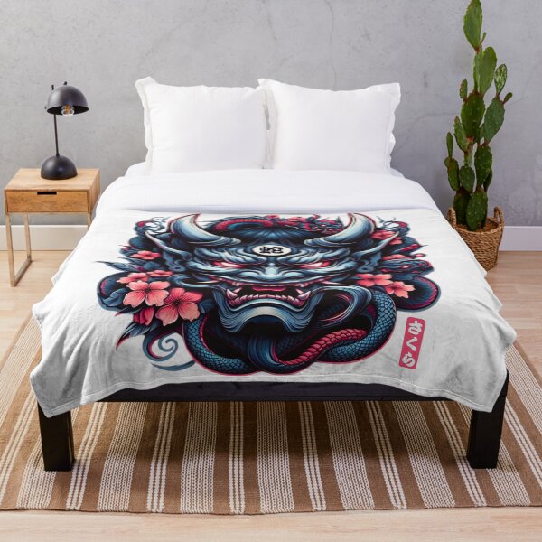 Aperçu de l'œuvre Dragon Oni Sakura - Série Oni créée et vendue par CloudStyle.