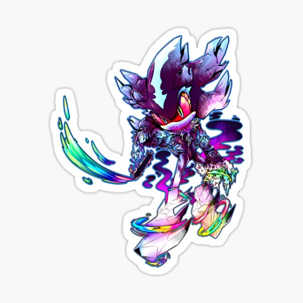 Mephiles The Dark Sonic The Hedgehog Sticker - Mephiles the Dark