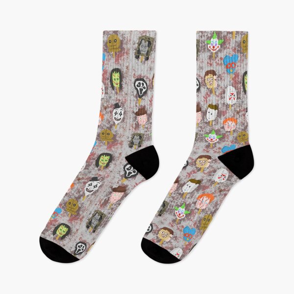 Item preview, Spooky Ice Cream Popsicles Pattern designed and sold by Brittanywayart.