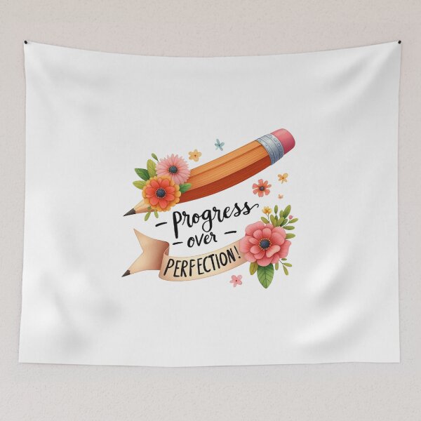 Item preview, Progress Over Perfection designed and sold by vectcd.