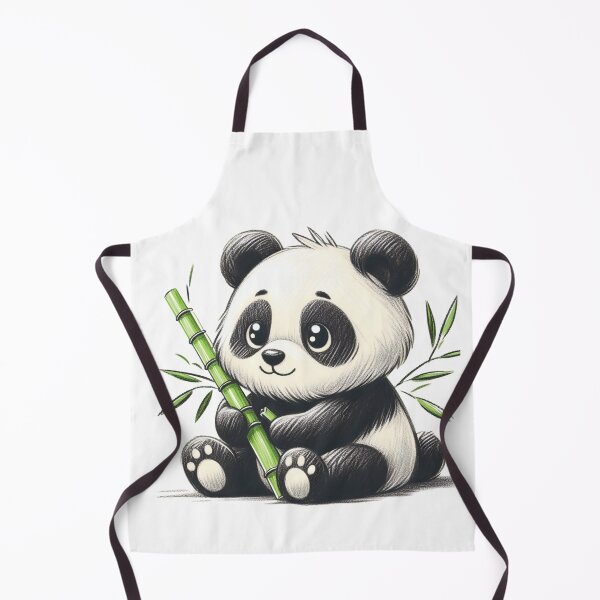Item preview, Cute Panda Eating Bamboo designed and sold by svarupa.