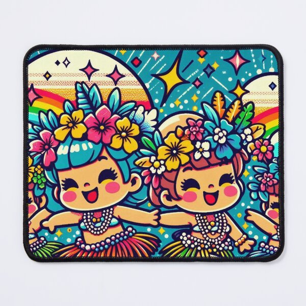 Item preview, Enchanting Hula Kids - 100 designed and sold by sagaofsilence.