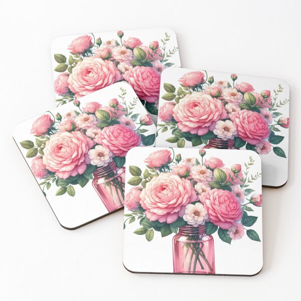 Item preview, Roses Pink designed and sold by vectcd.