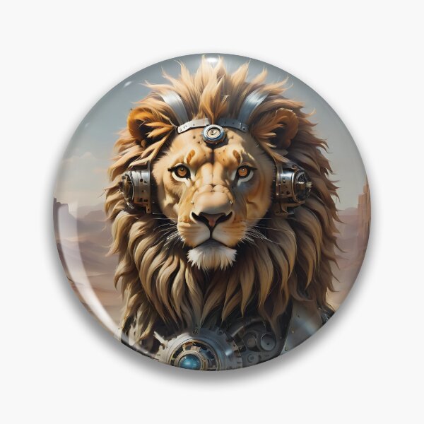 Item preview, Robo Lion in the Desert designed and sold by Marcicev-Bojan.