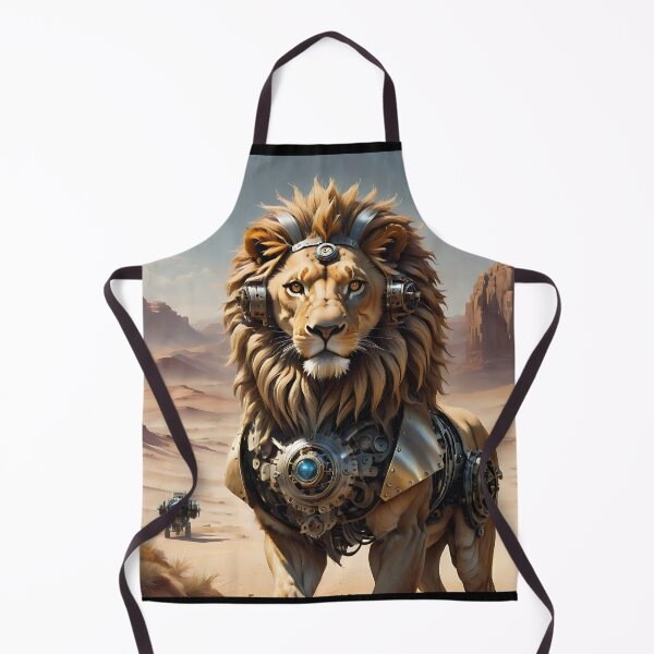 Item preview, Robo Lion in the Desert designed and sold by Marcicev-Bojan.
