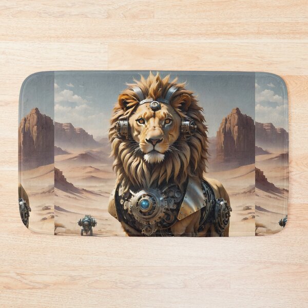 Item preview, Robo Lion in the Desert designed and sold by Marcicev-Bojan.