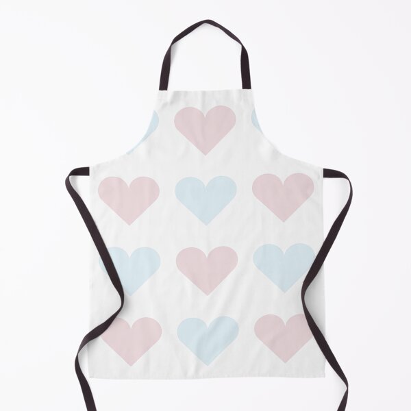 Item preview, Large PALE BLUE, PALE PINK & WHITE LOVE HEARTS designed and sold by RachelMacht.