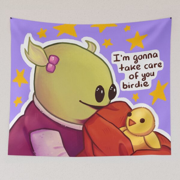 Item preview, Mona and Birdie designed and sold by lindepet.