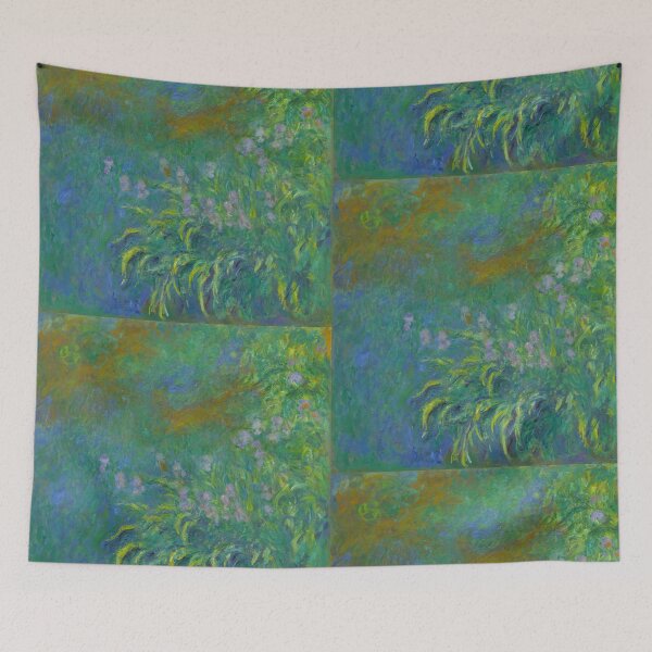 Item preview, Claude Monet  Irises Monet  designed and sold by TeeARTHY.