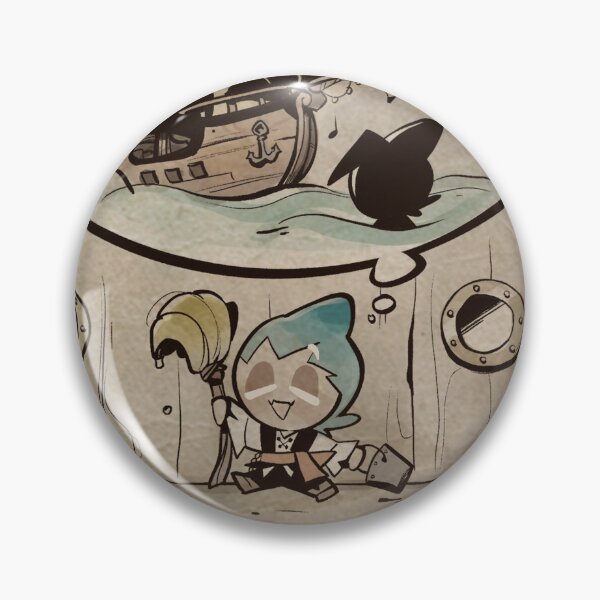 Item preview, Shark Cookie Cookie Run Kingdom Sticker designed and sold by Dinosaur Bee.