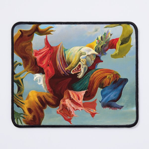 Item preview, Max Ernst, The Angel of the Home or the Triumph of Surrealism, 1937, Max Ernst Art Print, Dadaism, Surrealism designed and sold by Artistic Gift Print.
