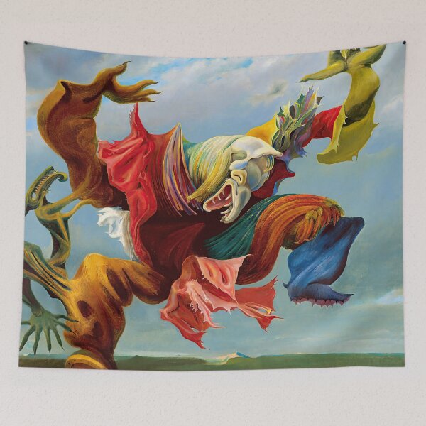 Item preview, Max Ernst, The Angel of the Home or the Triumph of Surrealism, 1937, Max Ernst Art Print, Dadaism, Surrealism designed and sold by Artistic Gift Print.