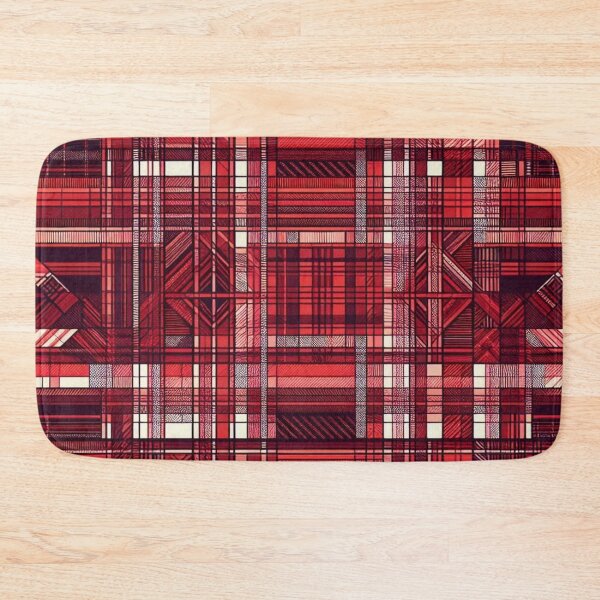 Item preview, Vibrant Red Tartans Pattern: A Bold Statement with Timeless Charm designed and sold by Rui Fernandes.