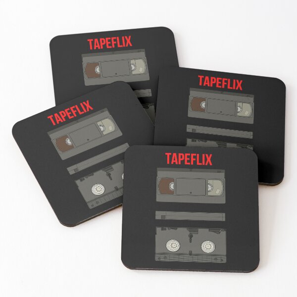 Item preview, Tapeflix: Vintage video cassette tape designed and sold by PaleoFantasies.