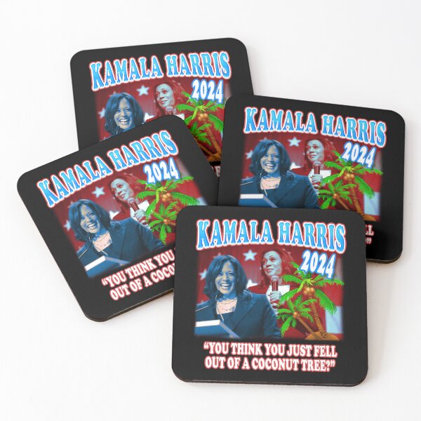 Item preview, Kamala Harris Coconut Tree designed and sold by stressedrodent.