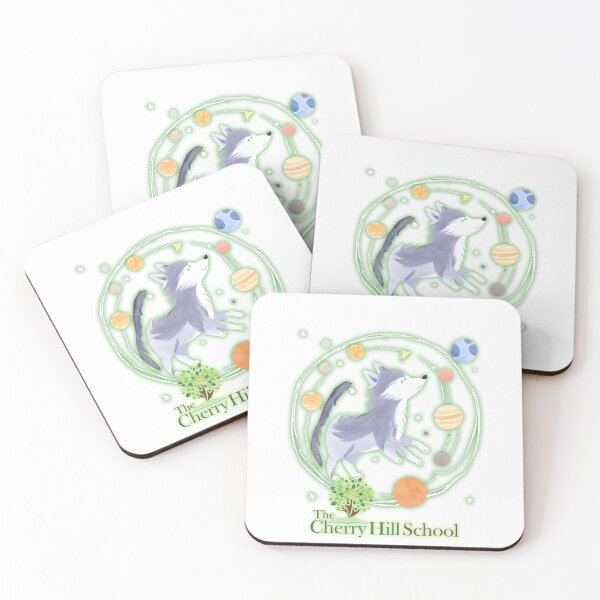 Item preview, TCHS Solar System Green Wolf designed and sold by thecherryhillschool.