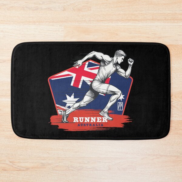 Item preview, RUNNER - AUSTRALIA - SPORT SQUAD - 1 designed and sold by ArtProjectShop.
