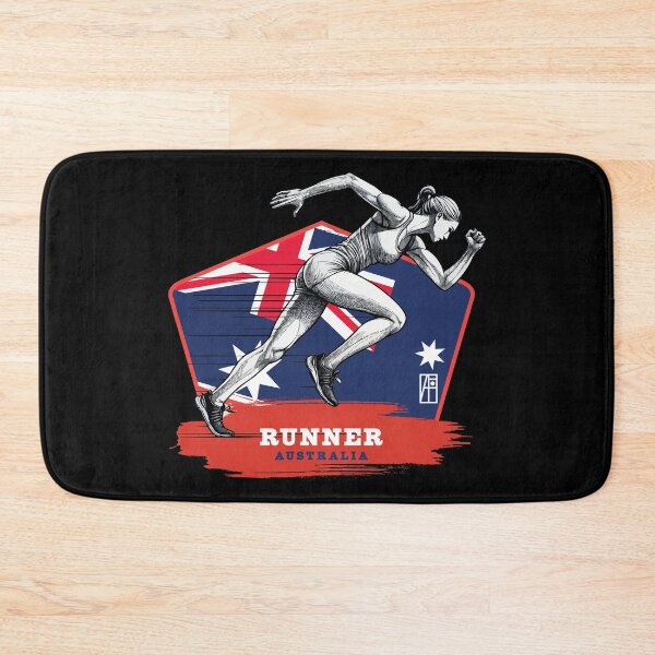 Item preview, RUNNER - AUSTRALIA - SPORT SQUAD -2 designed and sold by ArtProjectShop.