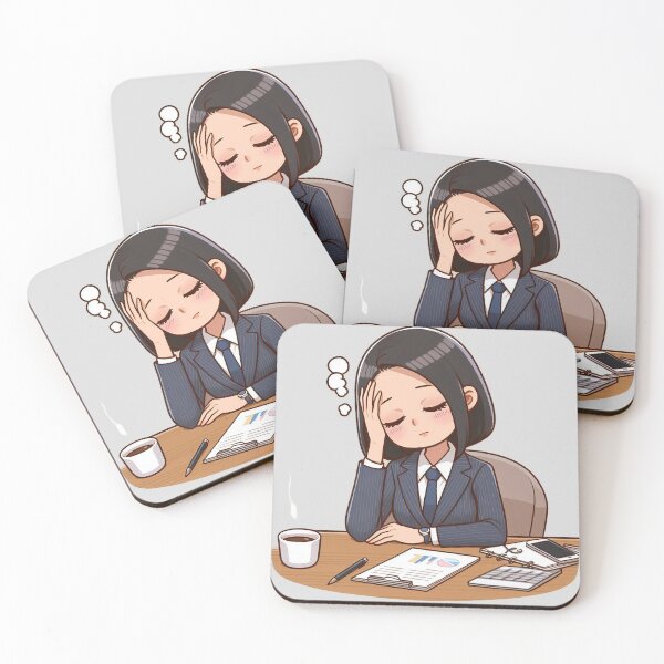 Item preview, Exhausted Yet Triumphant: The Businesswoman's Journey character designed and sold by nada-art.
