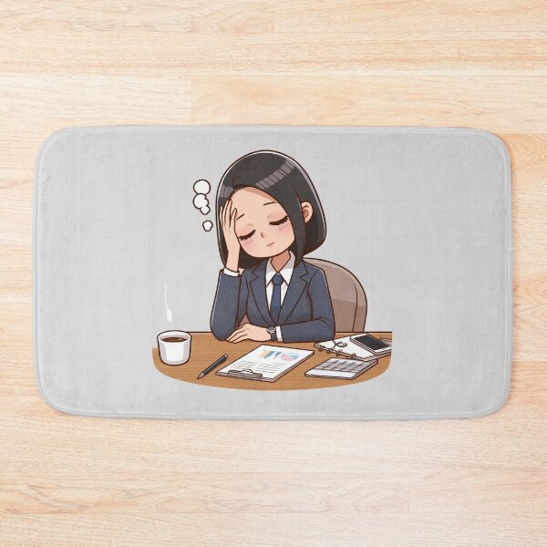 Item preview, Exhausted Yet Triumphant: The Businesswoman's Journey character designed and sold by nada-art.