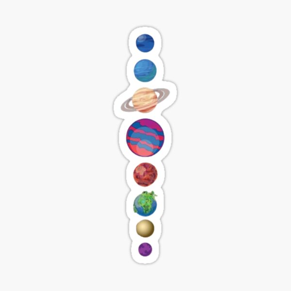 Item preview, Stellar Parade: The Planetary Lineup designed and sold by StellarShopIG.