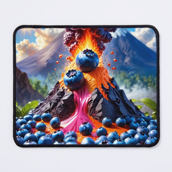 Item preview, Blueberry Volcano Eruption designed and sold by NerdscapeDC.