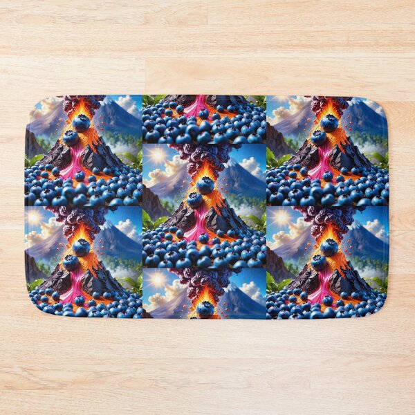 Item preview, Blueberry Volcano Eruption designed and sold by NerdscapeDC.