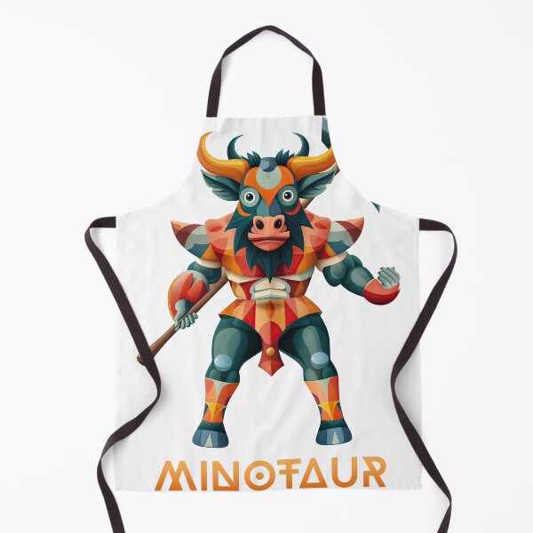 Item preview, Mythology Creatures: The Minotaur designed and sold by ForeverPrintsOK.