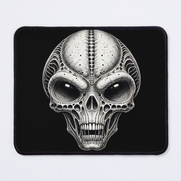Item preview, Alien Skull 26 designed and sold by LaNadaYFundante.