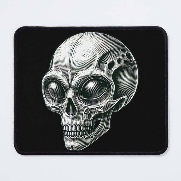 Item preview, Alien Skull 27 designed and sold by LaNadaYFundante.