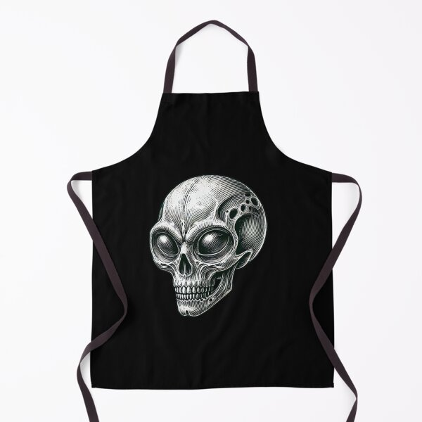 Item preview, Alien Skull 27 designed and sold by LaNadaYFundante.
