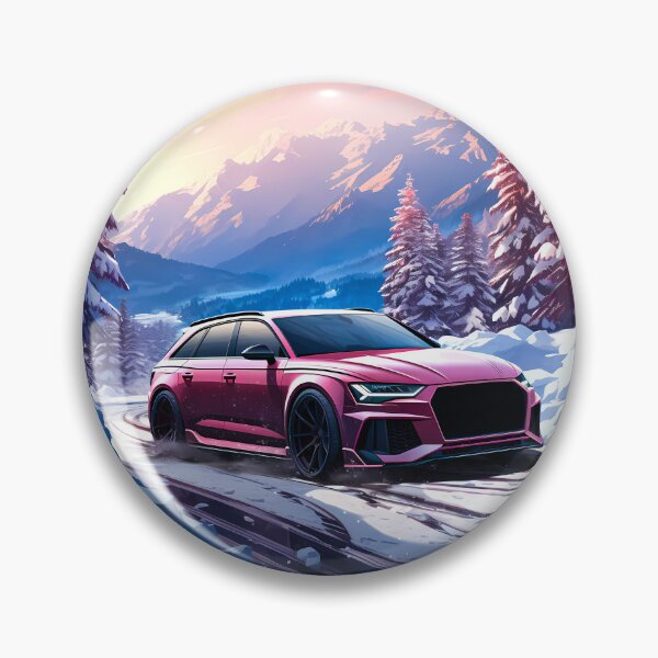 Item preview, Pink Audi RS6 in Winter Wonderland designed and sold by RevUpDesign.