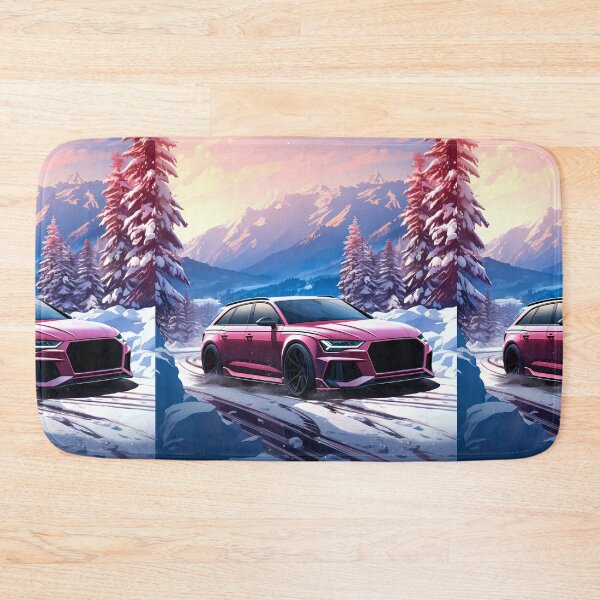 Item preview, Pink Audi RS6 in Winter Wonderland designed and sold by RevUpDesign.