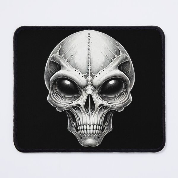 Item preview, Alien Skull 28 designed and sold by LaNadaYFundante.