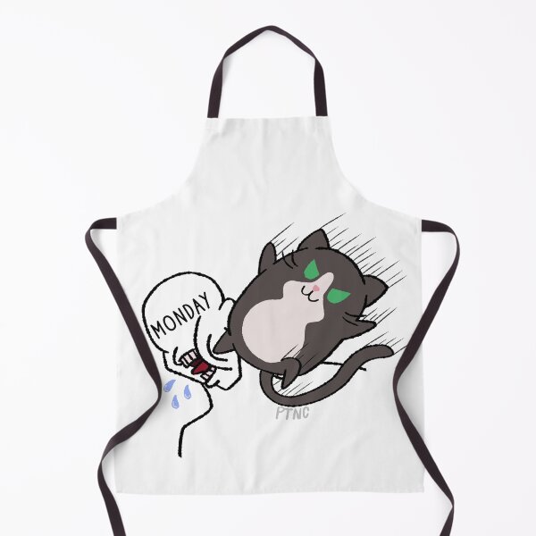 Item preview, Pudge kicking Monday in the face designed and sold by PudgeTheCat.
