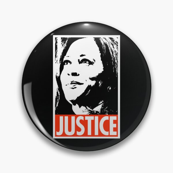 Item preview, Kamala Harris - JUSTICE designed and sold by Thelittlelord.