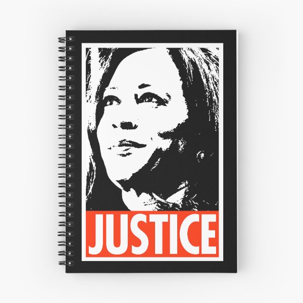 Item preview, Kamala Harris - JUSTICE designed and sold by Thelittlelord.